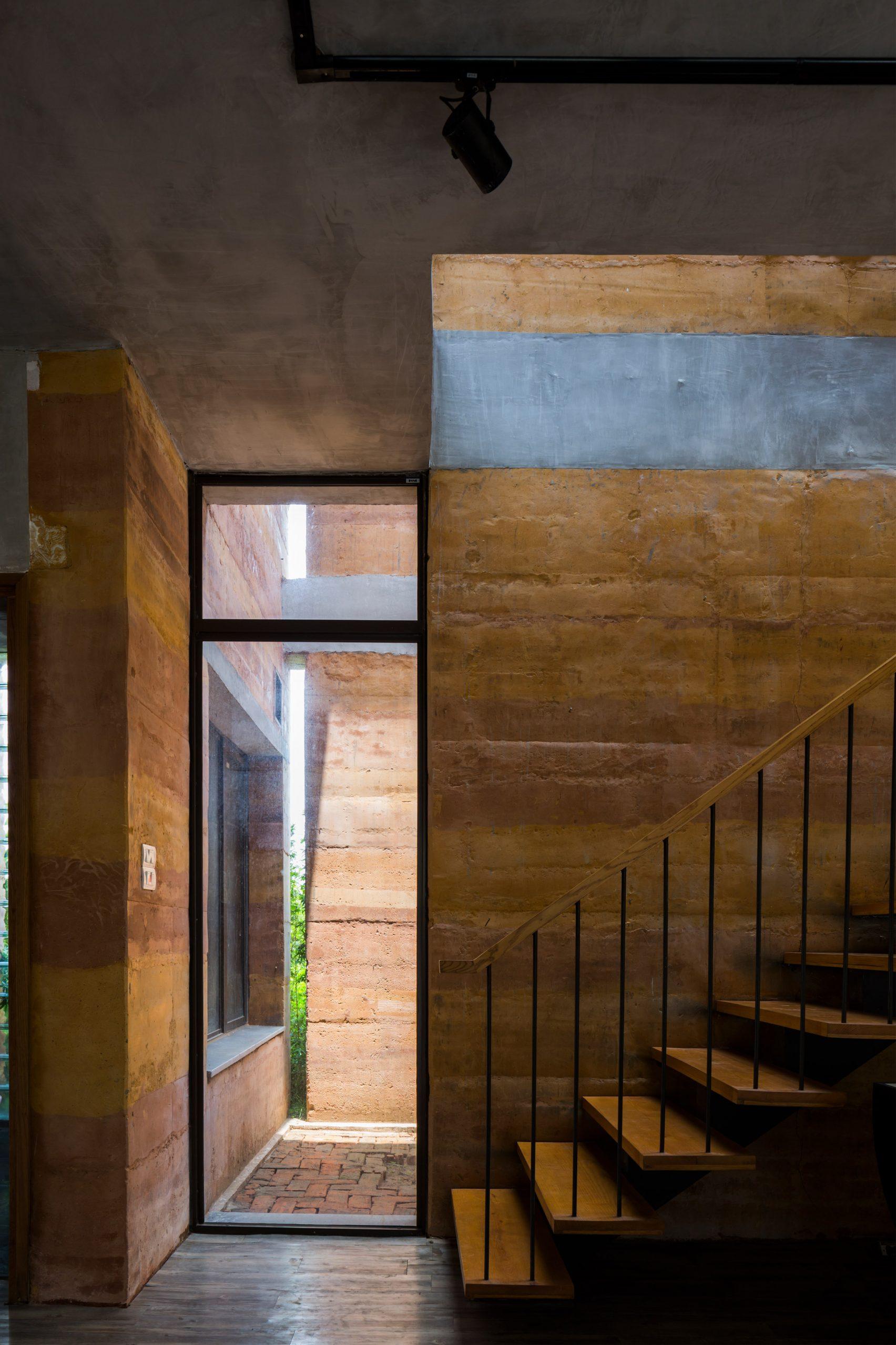 Rammed Earth Facade
