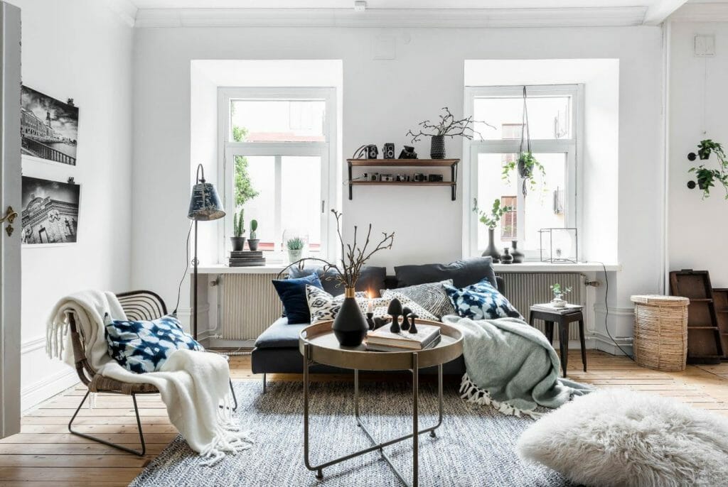 Sống Một Mình, Nhưng Không Đơn Độc: Tạo Nên Một Không Gian Ôm Lấy Tâm Hồn 9 Không gian hygge Scandinavian
