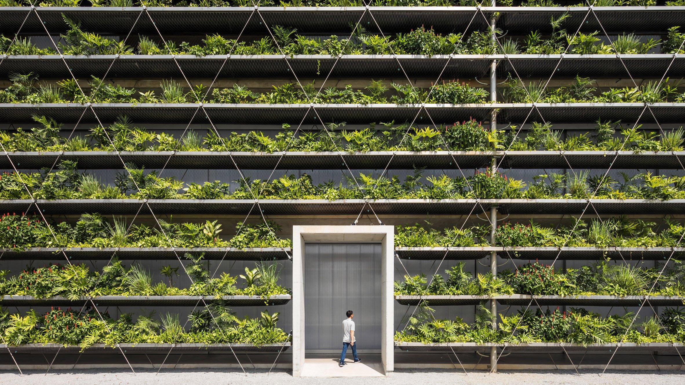 Industrial Green Wall
