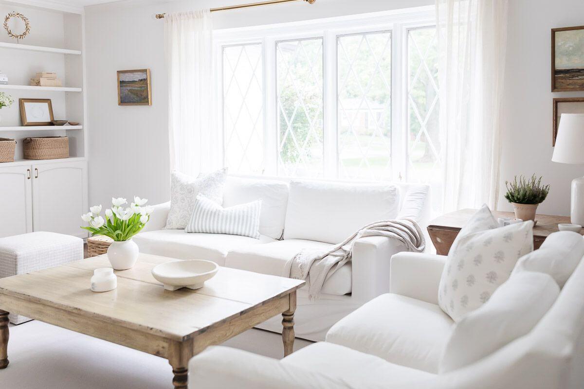 Cozy minimalist home interior