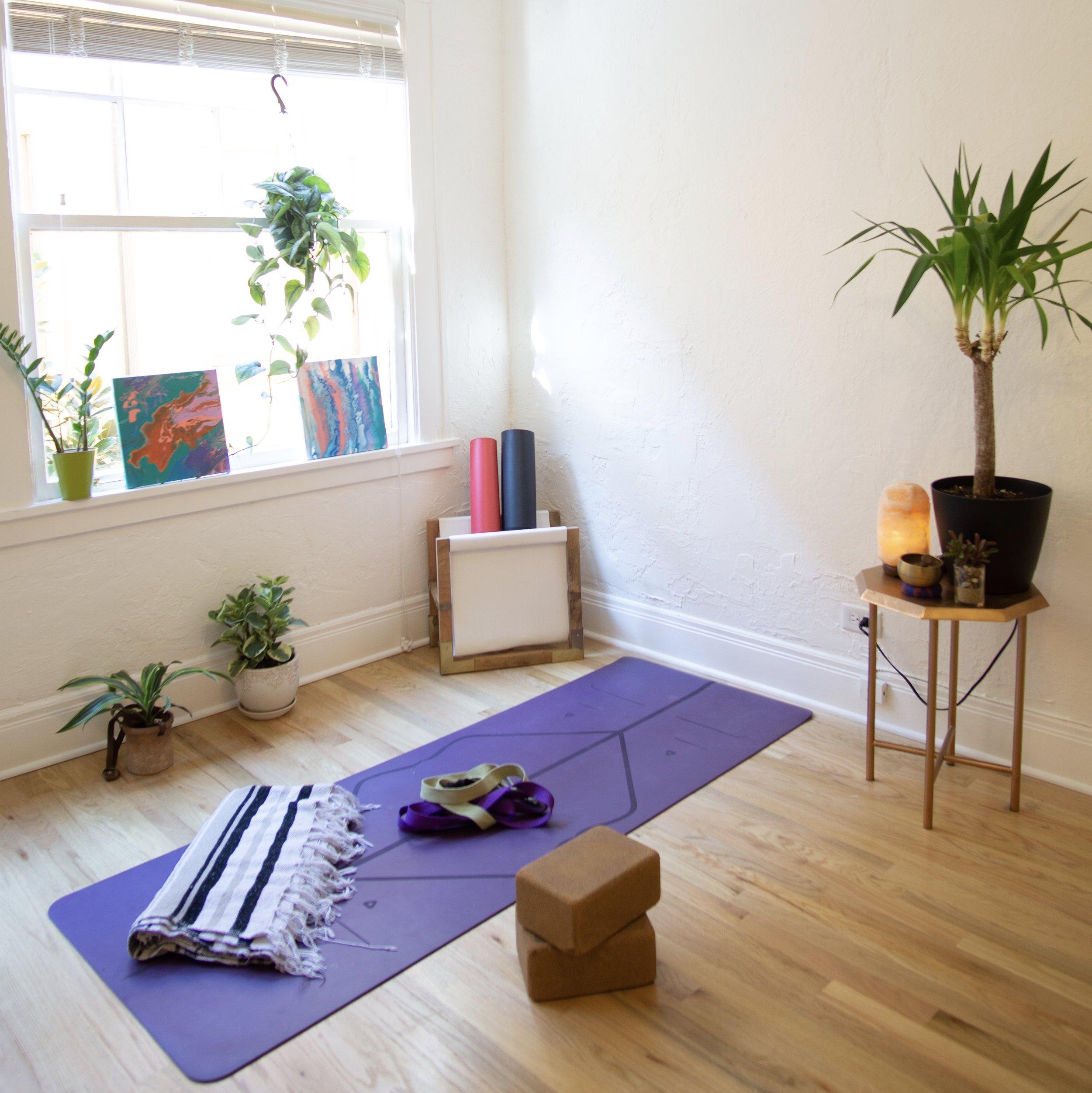 Minimalist space with personality