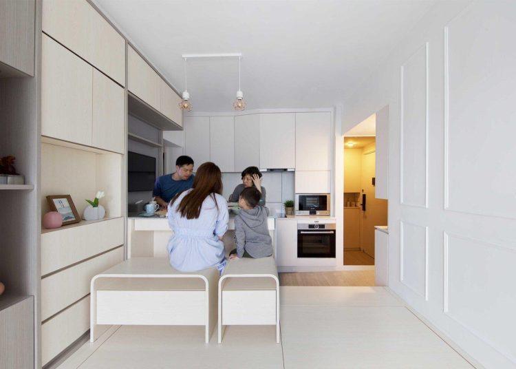 Nghệ Thuật Sống Thông Minh: Bí Quyết Hạnh Phúc Trong Căn Hộ 60m² Của Gia Đình Trung Quốc